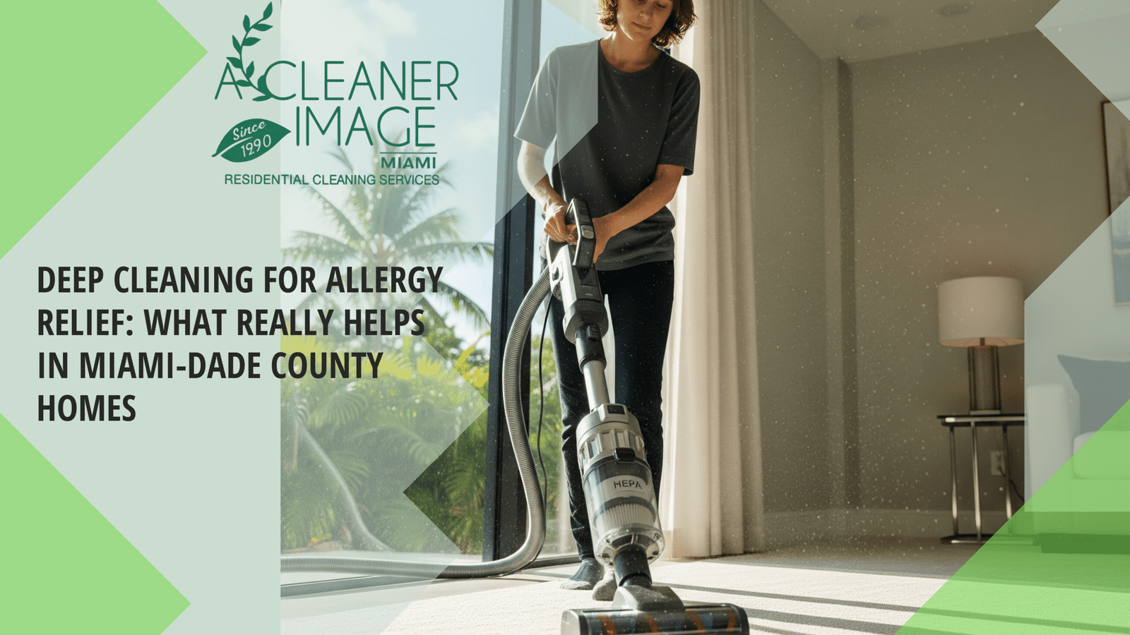 Deep Cleaning for Allergy Relief