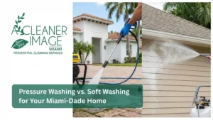 Pressure Washing vs. Soft Washing for Your Miami Dade Home