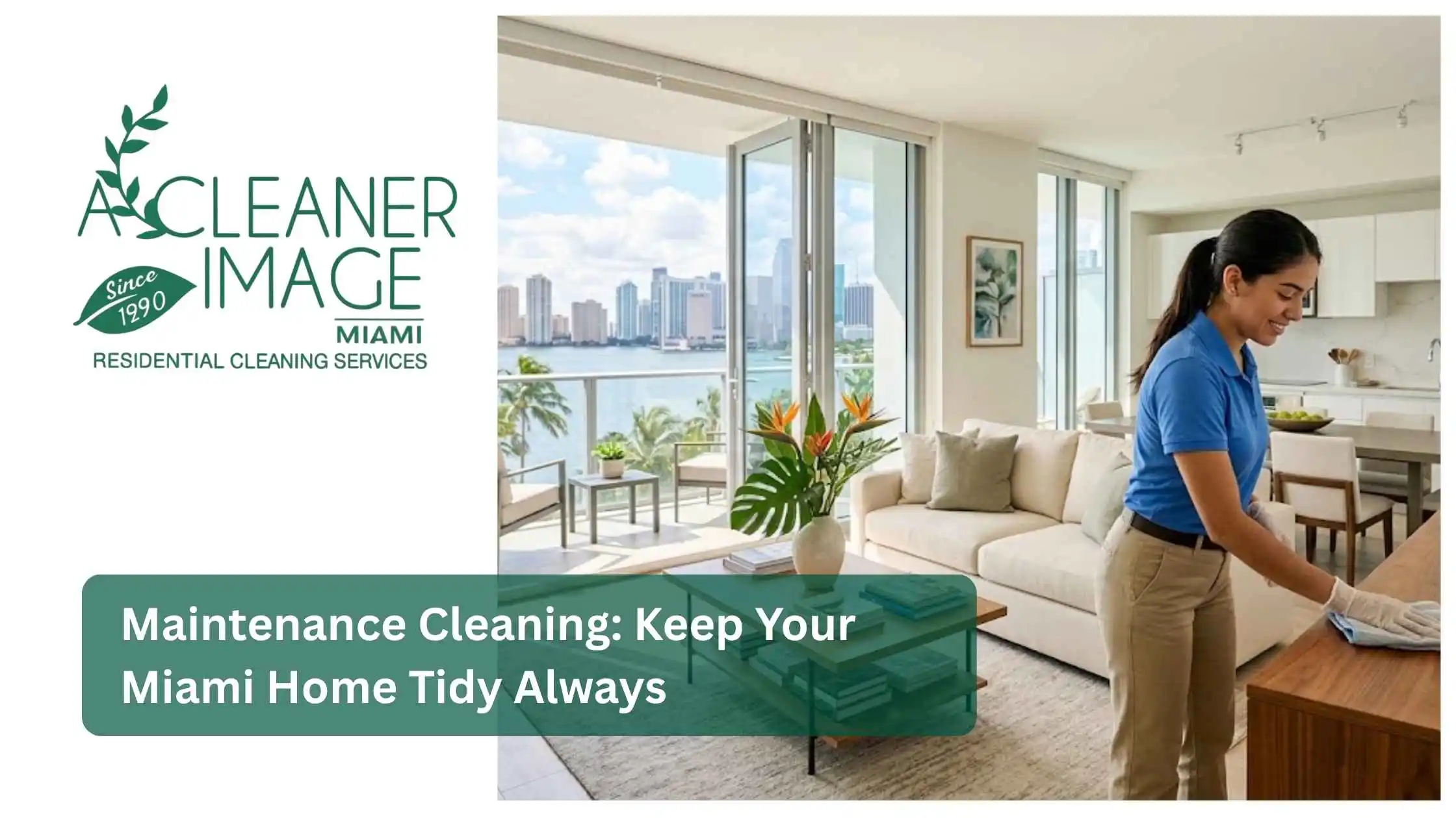 Maintenance Cleaning Keep Your Miami Home Tidy Always